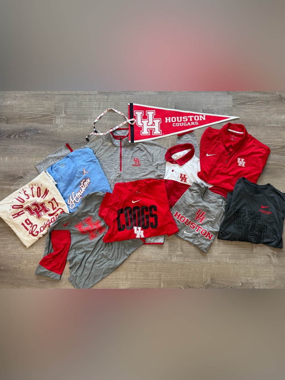 University of Houston Cougars Men’s Bundle- 10pcs
